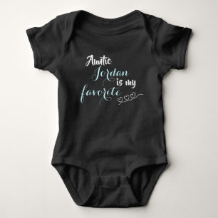 Favoriete tante van baby romper