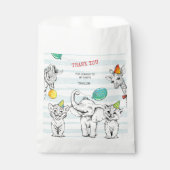 Favoriete tas 5e Jubileum partij. Bedankzakje (Voorkant)