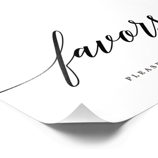 Favoriete Teken EDITABLE KLOR en GROOTTE MSC Foto Afdruk (Hoek)