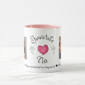 Favoriete Tia 2 Aangepaste Mok voor foto's (Midden)