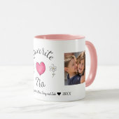 Favoriete Tia 2 Aangepaste Mok voor foto's (Voorkant rechts)