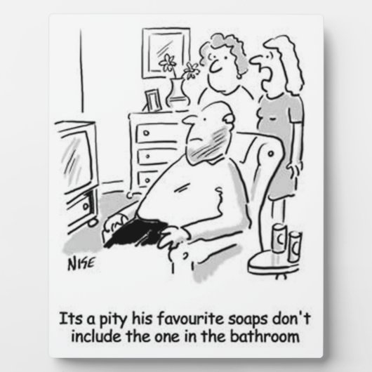 Favoriete tv-soaps. grappig fotoplaat (Voorkant)