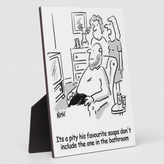 Favoriete tv-soaps. grappig fotoplaat (Zijkant)