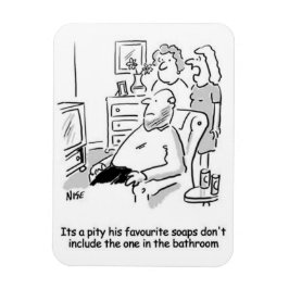 Favoriete tv-zalen magneet