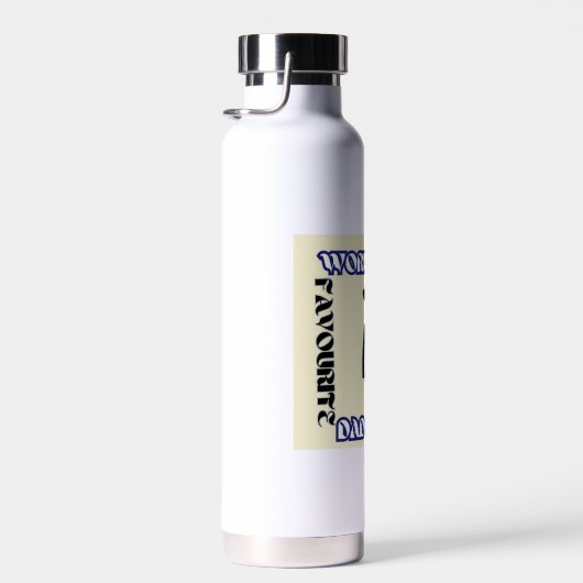 Favoriete vader van de wereld #1 waterfles (Rechts)