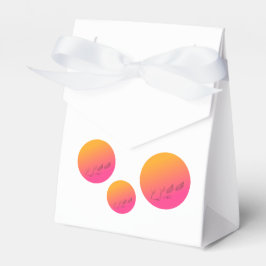 Favoriete vakantiebox bedankdoosjes