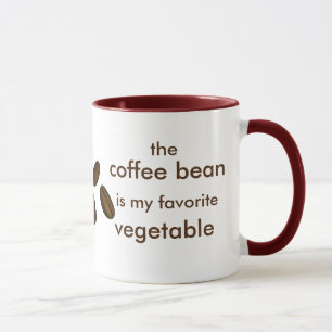 Favoriete vegetatieve 11 oz Ringer-Mok Mok