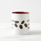 Favoriete vegetatieve 11 oz Ringer-Mok Mok (Midden)