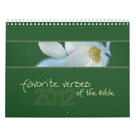 Favoriete versies van de bijbelkalender 2012 kalender (Hoes)
