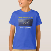 Favoriete Vliegtuig van de Aces P-38 Lightning T-shirt (Voorkant)
