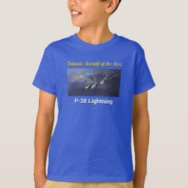 Favoriete Vliegtuig van de Aces P-38 Lightning T-shirt