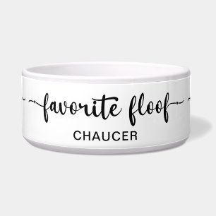 Favoriete vloer van Cute Pet Cat Dog Voerbakje