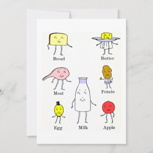 Favoriete voedingsmiddelen  keukenkunst (Voorkant)