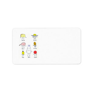 Favoriete voedingsmiddelen  keukenkunst etiket