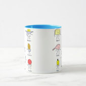 Favoriete voedingsmiddelen  keukenkunst mok (Midden)