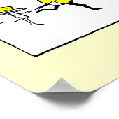 Favoriete voedingsmiddelen  keukenkunst poster (Hoek)