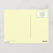 Favoriete voedingsmiddelen Retro Blank Art Briefka Briefkaart (Achterkant)