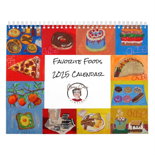 Favoriete voedsel kalender (Hoes)