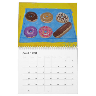 Favoriete voedsel kalender