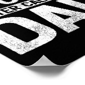 Favoriete voetballer noemt me papa vaders dag poster (Hoek)