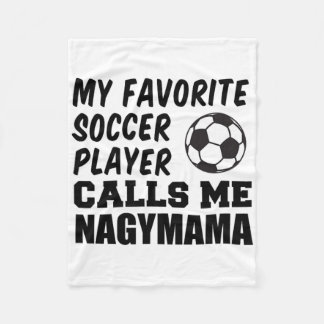 Favoriete Voetbalspeler Noemt Me Nagymama Hongaars Fleece Deken