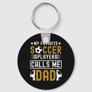 Favoriete Voetbalspeler Noemt Me Papa Vaderdag Dus Sleutelhanger