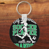 Favoriete voetbalster belt me opa sleutelhanger (Voorkant)