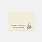 Favoriete Walt Whitman Quote Champagne Post-it® Notes (Voorkant)
