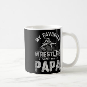 Favoriete worstelaar noemt me papa Vaderdag  Koffiemok