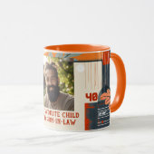 Favoriete Zoon in Recht Verjaardag Cool Foto Mok 0 (Voorkant rechts)