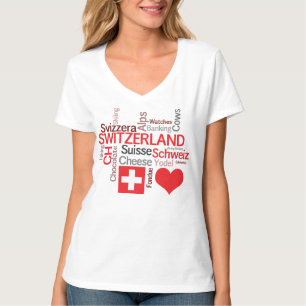 Favoriete Zwitserse dingen - Ik hou van Zwitserlan T-shirt