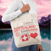 Favoriete Zwitserse dingen - Ik hou van Zwitserlan Tote Bag