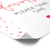 Favorieten Baby shower Sign Digitaal of Print (Hoek)