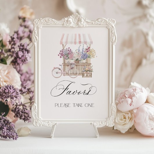Favorieten Elegant Off the Market Provence Bruid Poster