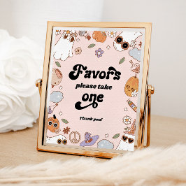 Favorieten Groovy Ghost Halloween Party Poster