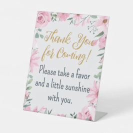 Favorieten Liefde is in Bloom Pedestal Sign Reclamebord Met Voetstuk