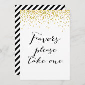 Favorieten Neem a.u.b. een bord van 5x7" grootte Kaart (Voorkant / Achterkant)