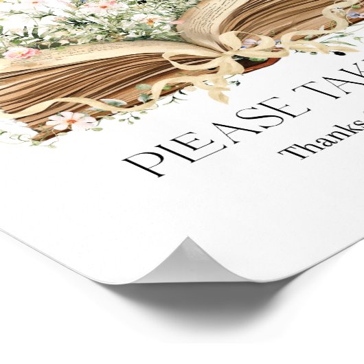 Favorieten Nieuw Chapter Book Theme Wildflower Poster (Hoek)