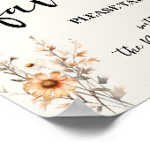 Favorieten Party Wedding Vrijgezellenfeest Herfst  Poster (Hoek)