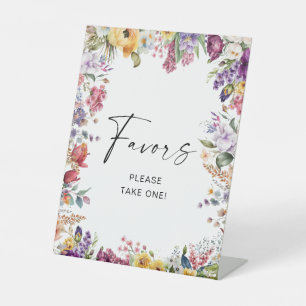 Favorieten Teken Tuin Bloemen Pedestal Teken Reclamebord Met Voetstuk