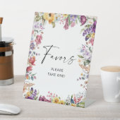 Favorieten Teken Tuin Bloemen Pedestal Teken Reclamebord Met Voetstuk (Insitu)