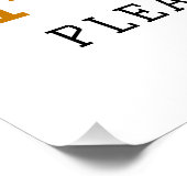 Favorieten Twee wilde verjaardagssafaridieren Scha Perfect Poster (Hoek)