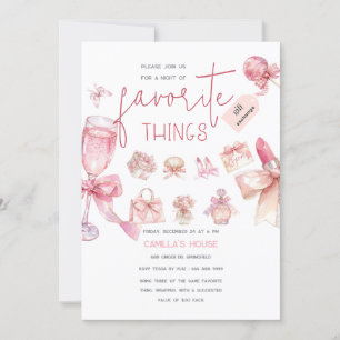 Favorieten   Vakantie Favoriete Dingen Feest Kaart