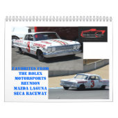 Favorieten van "DE HISTORIEK" in Laguna Seca Kalender (Hoes)