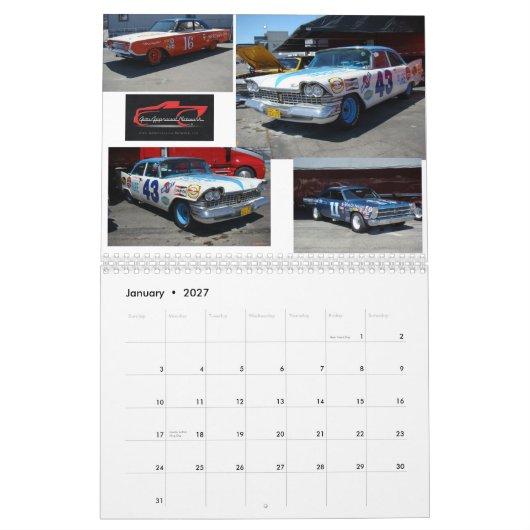 Favorieten van "DE HISTORIEK" in Laguna Seca Kalender (Jan 2027)