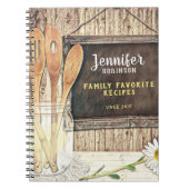 Favorieten van Recipe Book Family Notitieboek (Voorkant)