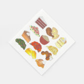 Favorieten van soep Southern Brunch Lunch Servet (Hoek)