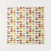 Favorieten voor soep - snijkunst wandkleed (Voorkant)