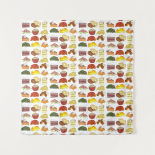 Favorieten voor soep - snijkunst wandkleed