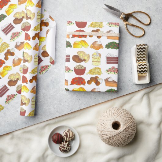 Favorieten voor soep Zuidelijk Cuisine Cadeaupapier (Crafts)